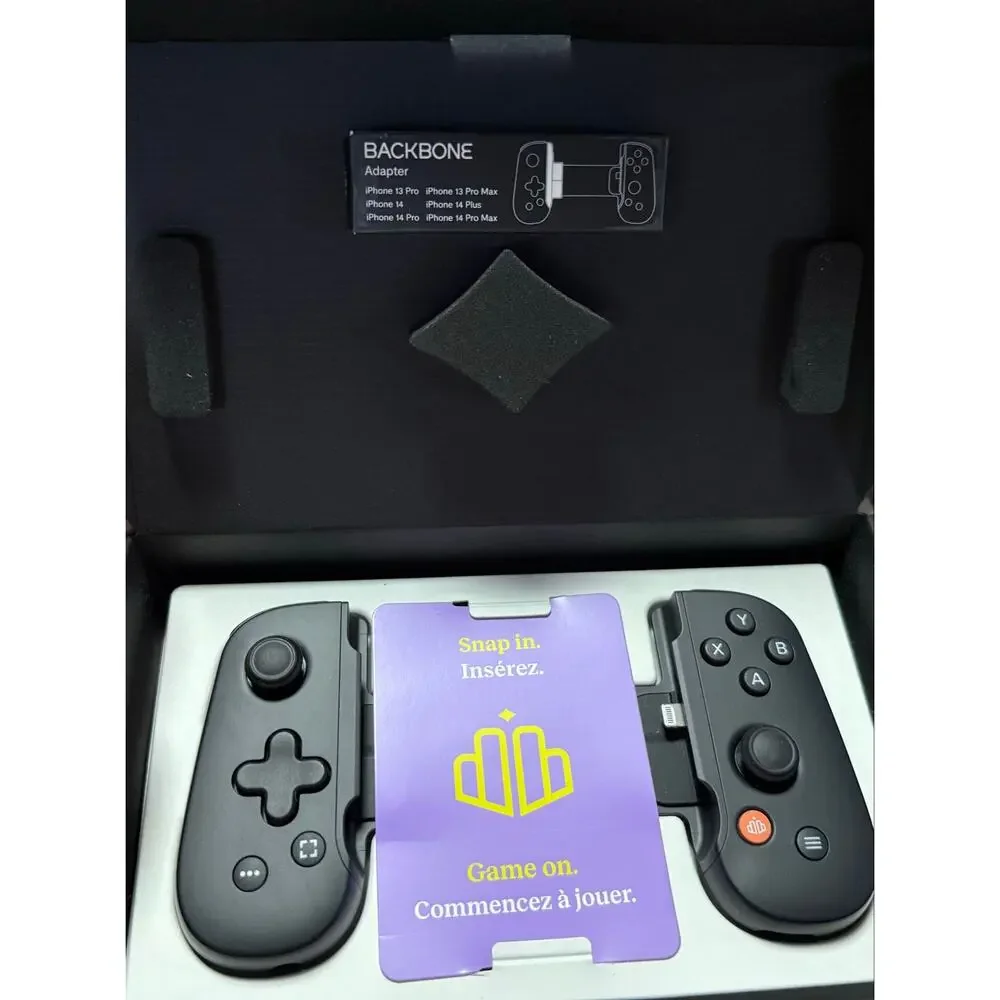 NEW Backbone One iPhone Controller Lightning | Mobile Gaming X Box Apple Arcade